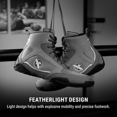 Боксерські рукавички Hayabusa Pro - Синій, Сірий - Розмір 41 EU (39/40 EU)