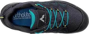 Черевики McKinley Damen Vulcanus AqxWanderstiefel, 39 EU, Антрацит/Блакитний