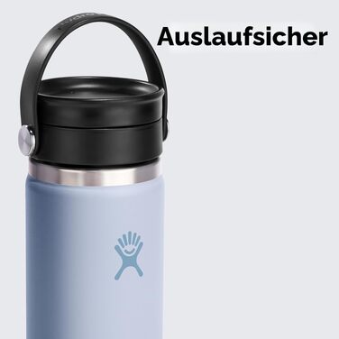 Термос Hydro Flask 473 мл з вакуумною ізоляцією зі сталі нержавіюючої, герметична кришка Flex Sip, для кави та напоїв, колір Agave