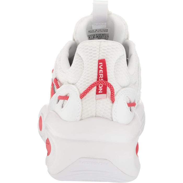 Баскетбольне взуття Reebok Unisex Lösung Mitte, 36 EU, білий, Vector Blue, Matte Gold