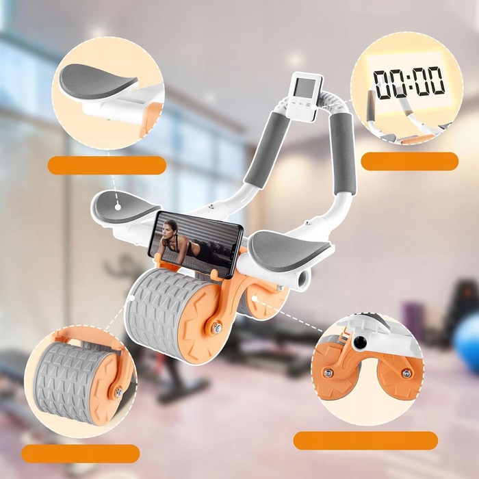 Ролик для преса з автоматичним поверненням (Ab Wheel)