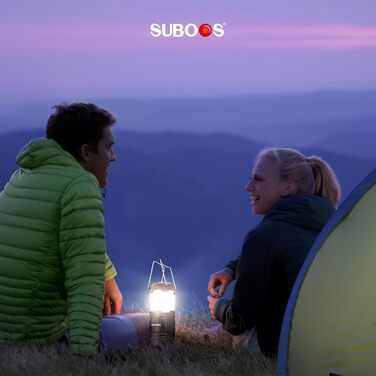 Налобний ліхтар SUBOOS для кемпінгу, акумуляторний, гібридний: сонячна панель та живлення від батарейок AA, вбудований гачок та магнітний фут, для відпочинку на природі, виживання та відключень електроенергії (шт.) (2, на батарейках)