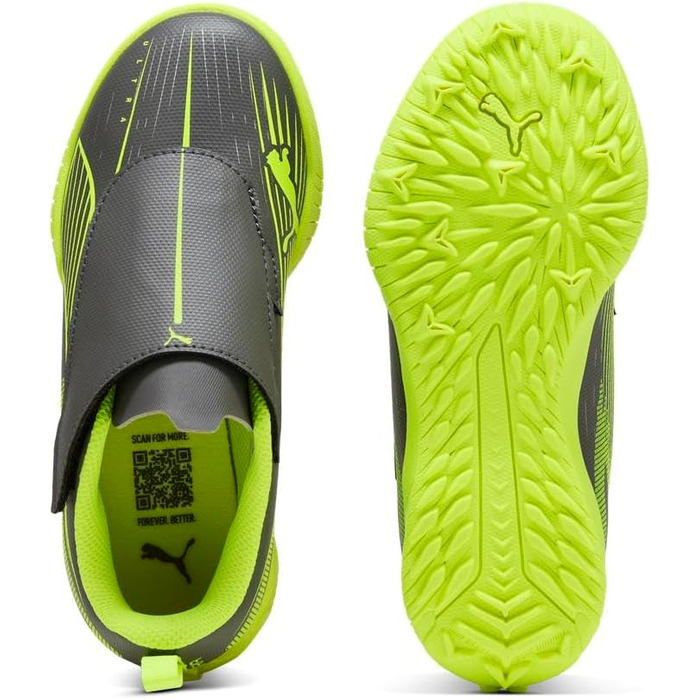 Дитячі футбольні бутси PUMA Ultra 5 Play V Tt Jr (28 EU, Сірий)