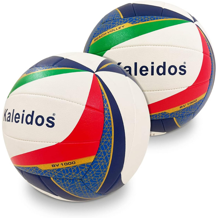 Волейбольний м'яч Mondo Sport BV-1000, розмір 5, для пляжу та залу, м'яке штучне покриття