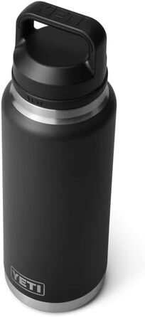 Термобутилка YETI Rambler з кришкою Chug, чорна, 1065 мл