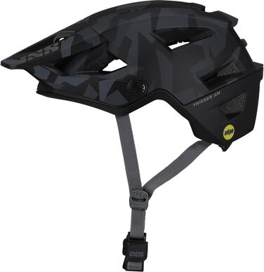 Велосипедний шолом IXS Trigger AM MIPS чорний камуфляж M/L (58-62 см) для ендуро MTB