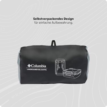Спортивна сумка Columbia Landroamer Duffel для дорослих, чорна, унісекс