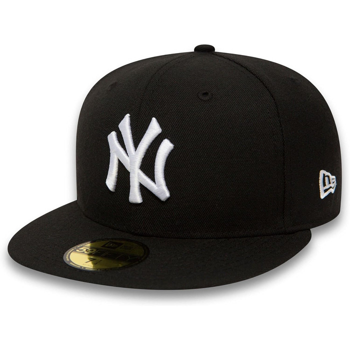 Кепка New Era New York Yankees 59fifty MLB Basic чорно-біла 60 NY