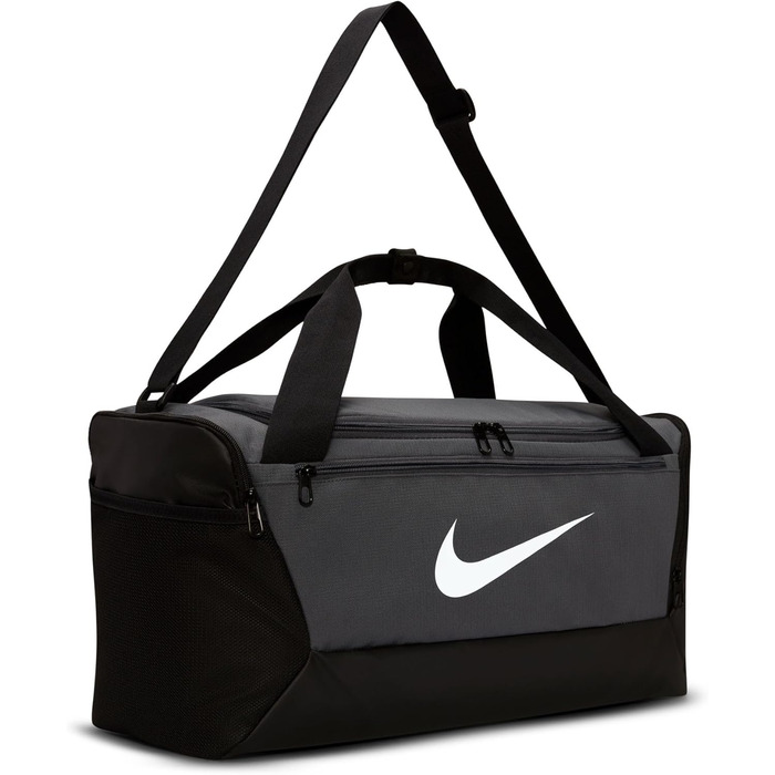 Сумка Nike Duff, універсальний розмір, сірий/чорний/білий