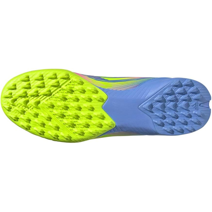 Жіночі футбольні бутси adidas F50 League Mid (40 EU, Blue Fusion/Lucid Lemon/Lucid Pink)