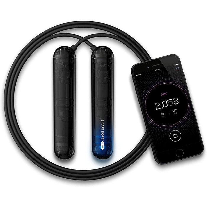 Розумна скакалка Tangram Factory Smart Jump Rope PURE з Bluetooth підключенням до смартфона