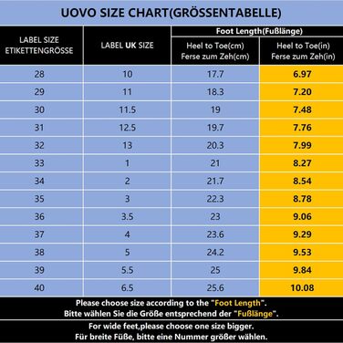 Дитячі кросівки UOVO для бігу та прогулянок, чорно-червоні, розмір 39