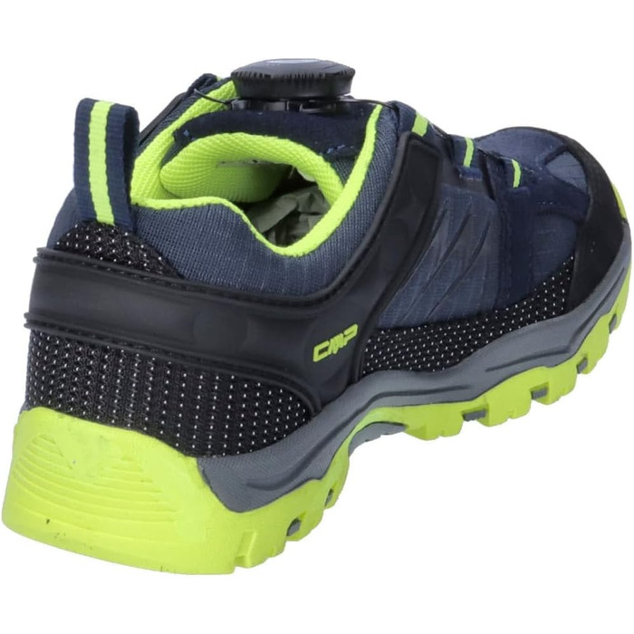 Дитячі трекінгові черевики CMP Kiruna FITGO WP, розмір 37 EU, синьо-жовтий флуоресцентний