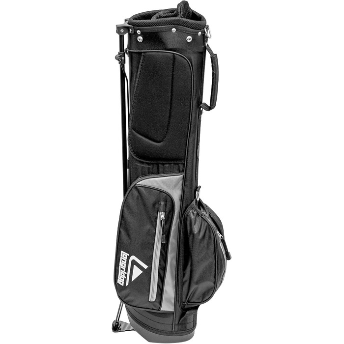 Чорний/сріблястий гольф-стенд Longridge на 6 голів, 6'