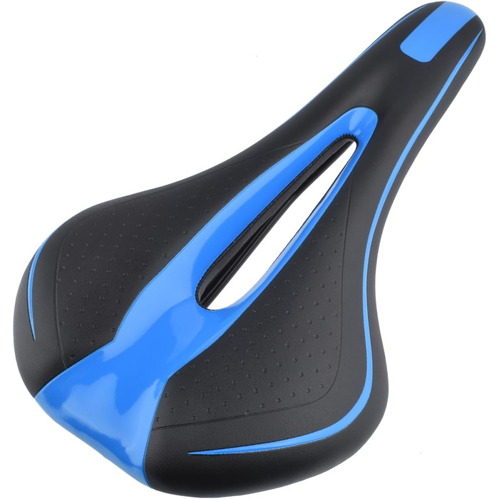 Сідло для гірського велосипеда Robuster, чорно-синій
