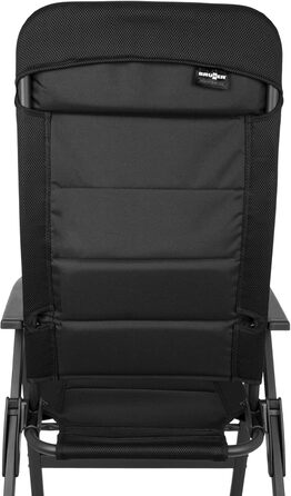 Кемпінговий стілець Brunner Skye 3D Black - чорний, поліестер