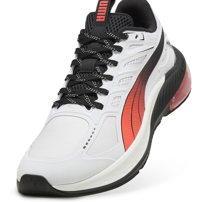 Кросівки Puma X-Cell Lightspeed для чоловіків, білі з червоним світінням, 44 EU