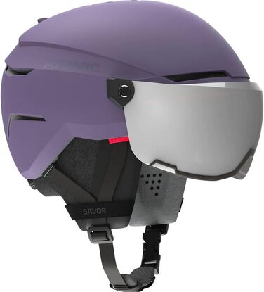 Лижний шолом ATOMIC SAVOR VISOR STEREO з візором, максимальна амортизація, система вентиляції Active Aircon, дзеркальна лінза для чіткої видимості