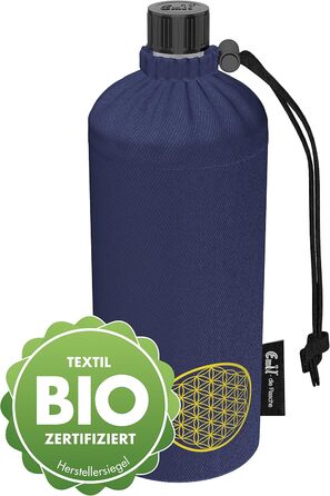 Дитяча скляна пляшка Emil BIO Energy 0,6 л, ізольована, для школи, спорту, для хлопчиків і дівчаток