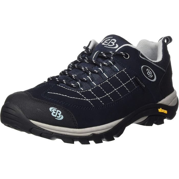 Чоловіче трекінгове взуття Brütting Mount Crillon Low Outdoor, 45 EU, темно-синій, сірий