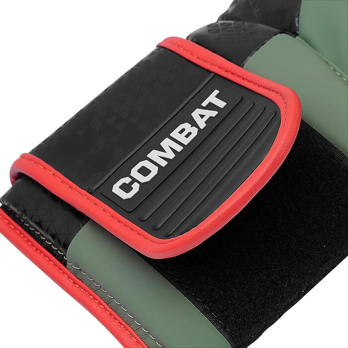 Боксерські рукавички Combat 50 зелено-чорні, для тренувань