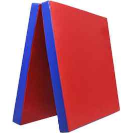Складний гімнастичний мат Grevinga Fun 200x100x8 см RG35 червоно-синій