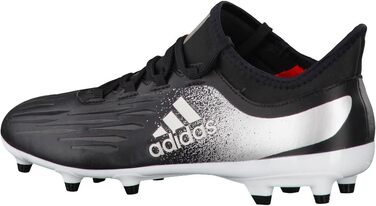 Чоловічі футбольні бутси Adidas X 17.2 FG, 36 EU, чорний/металік/червоний