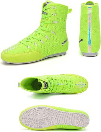 Боксерські рукавички для чоловіків, жінок та дітей - дихаючі, антиковзкі, для боксу, кросфіту та важкої атлетики. Розміри 32-39 EU, колір зелений