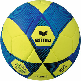 Футбольний м'яч Erima HYBRID Indoor жовтий/синій, розмір 5