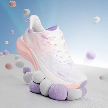 Жіночі кросівки Hawkwell Cloud Zero Active Cushion: дихаючі, для тенісу, ходьби, фітнесу, рожево-білі, 38 EU