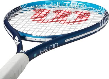 Тенісна ракетка Wilson Blade 101L V9, унісекс, 4-1/8'', синя/біла