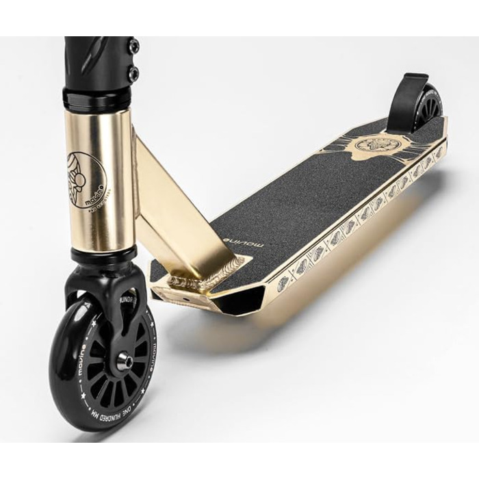 Трюковий самокат Glide Freestyle, алюмінієва дека 6061, колеса 100 мм, підшипники ABEC 9, вантажопідйомність 100 кг, вага 3,3 кг