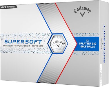Гольф-м'ячі Callaway Supersoft 2023, преміум якість