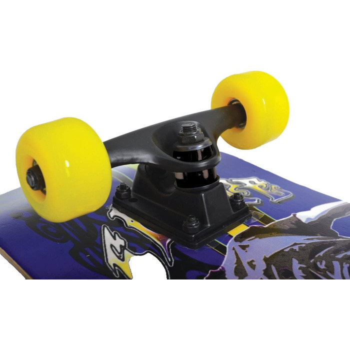 Скейтборд Schildkröt Slider 31'' для фрістайлу, 9-шаровий клен, ABEC7, подвійний кік, кольоровий