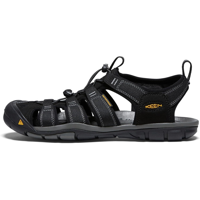 KEEN Clearwater CNX M - Чоловічі сандалі для активного відпочинку, 45 EU, Чорний