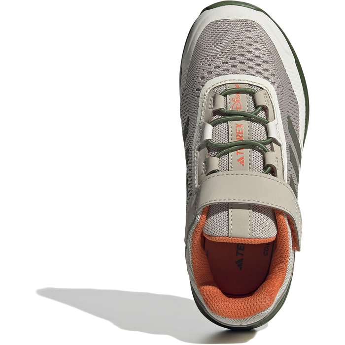 Кросівки для трейлраннінгу adidas Terrex Disney Agravic Flow, Unisex, 34 EU, Wonder Beige Olive Strata Orange