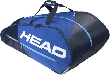 Сумка для тенісу HEAD Tour Team чорна (12R, Синій/Темно-синій) - оригінальна якість