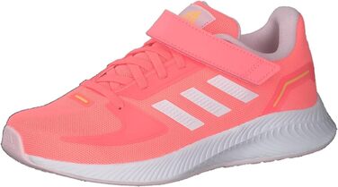 Кросівки для бігу Adidas Runfalcon 2.0 EL, унісекс, дитячі, розмір 28 EU, червоний, білий, рожевий