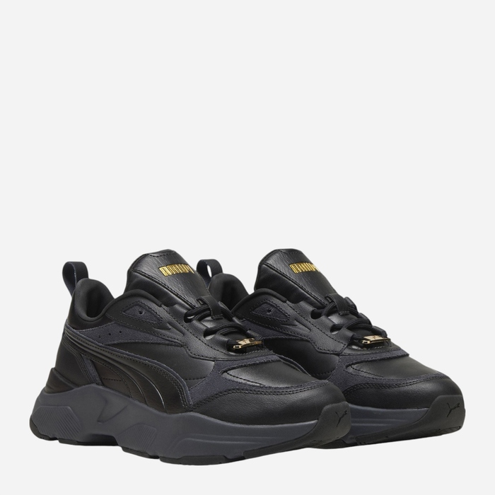 Жіночі кросівки Puma Cassia Lux 39783703 спортивні зручні, чорні, розмір 39
