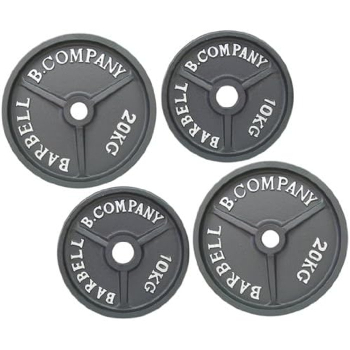 Професійний набір чавунних дисків Profi Olympia 50/51мм 2x10кг 2x20кг