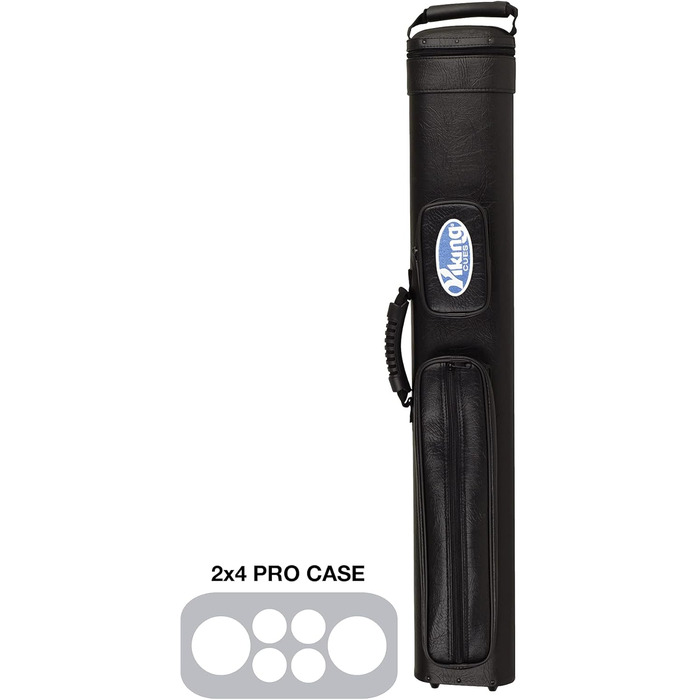 Чохол для бильярдних київ Viking з плечовим ременем, з вініловим корпусом та фетровою підкладкою