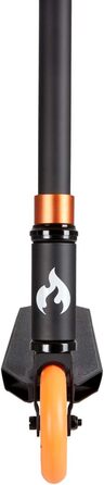 Трюковий самокат Chilli Pro Base неоновий оранжевий для початківців, міцний алюмінієвий скутер для трюків, обертовий кермо, легкий і швидкий