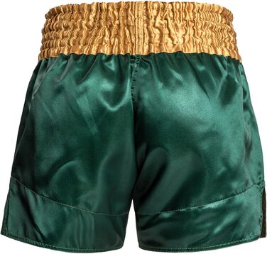 Бойкерські шорти для тайського боксу Venum Classic Muay Thai (Зелений/Золотий/Білий), розмір L Slim