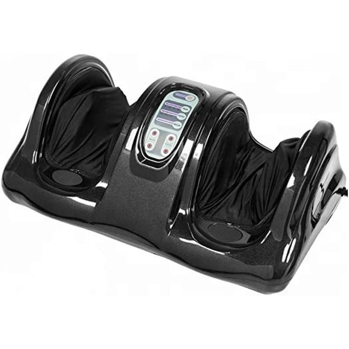 Електричний масажер для ніг GLOBAL RELAX VITALZEN SLIM з шиацу, розминанням і прогріванням – масажер для покращення кровообігу та зняття болю, інтуїтивна панель керування (Vitalzen Basic)