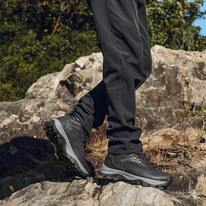 Чоловічі водонепроникні черевики CC-Los для хайкінгу та трекінгу, розмір 40-48 EU, чорний колір