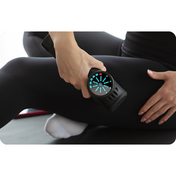 Перкусійний масажер Herz Medical — масажний пістолет для спини, стоп та всього тіла