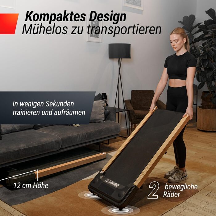 Unix Fit Woodway: біговий тренажер з дерев'яною поверхнею для дому та офісу