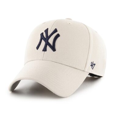 Кепка '47 New York Yankees MVP MLB Adjustable Cap — Сірий (Storm Cloud), унісекс, регульований розмір