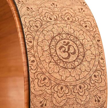 Ролик для йоги з корку Yoga Rolle - для розтяжки та гнучкості спини