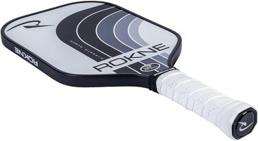 Професійна ракетка для піклболу ROKNE Curve Classic, скловолокно, сертифікована USAPA, ProGrit текстура для максимального обертання та потужності, з чохлом